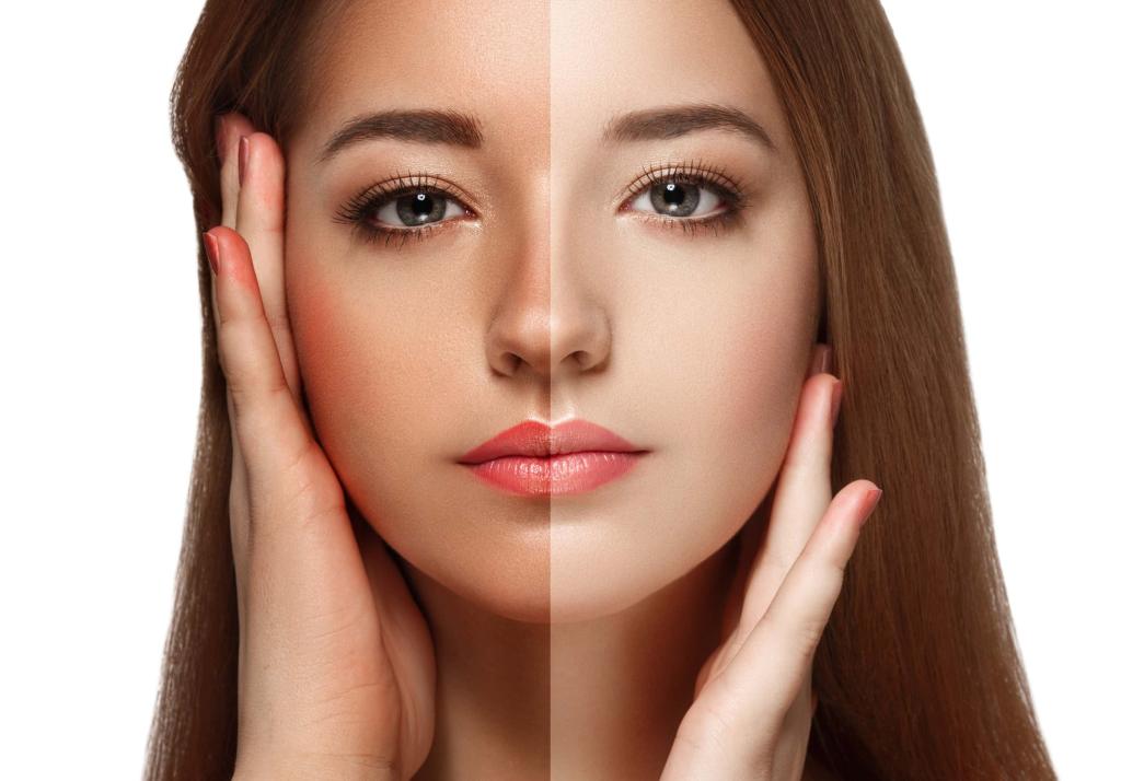 Ilumine sua beleza: Técnicas de bronzeamento facial em&nbsp;alta!