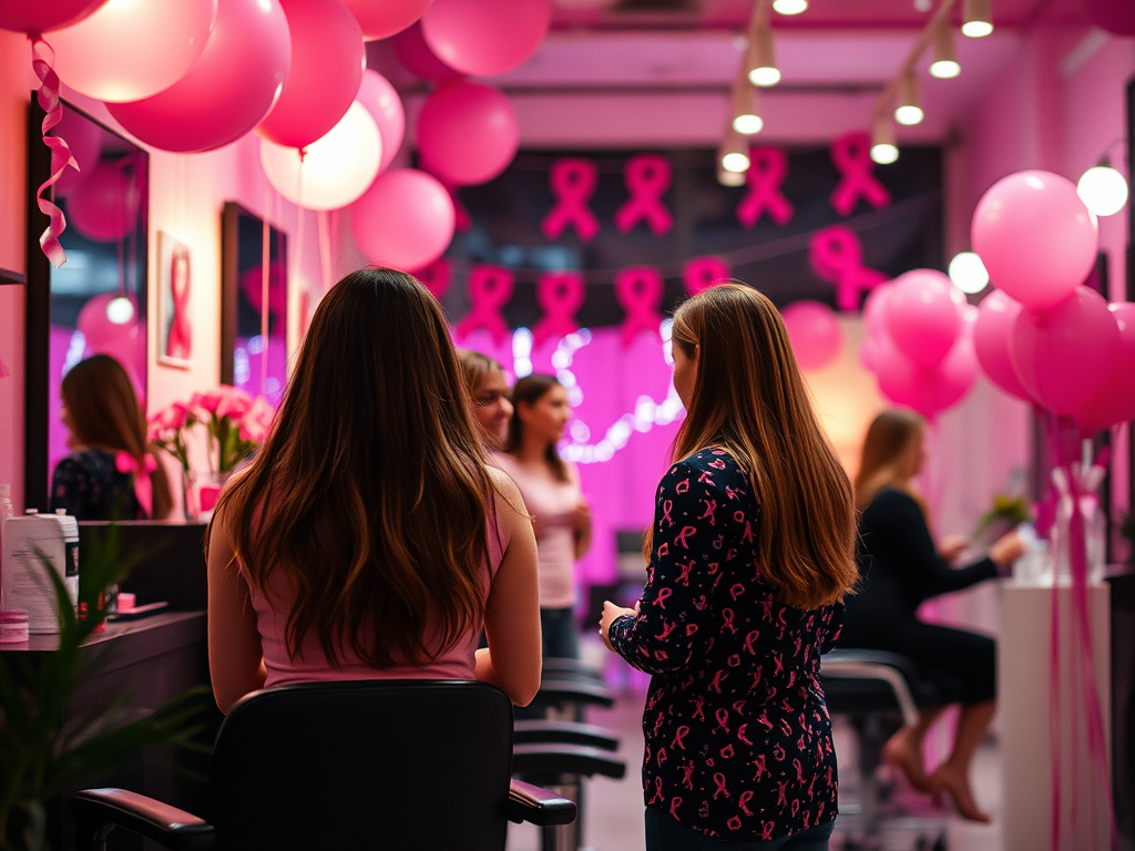 Salão de beleza e Outubro Rosa: Um compromisso com a saúde e a&nbsp;beleza