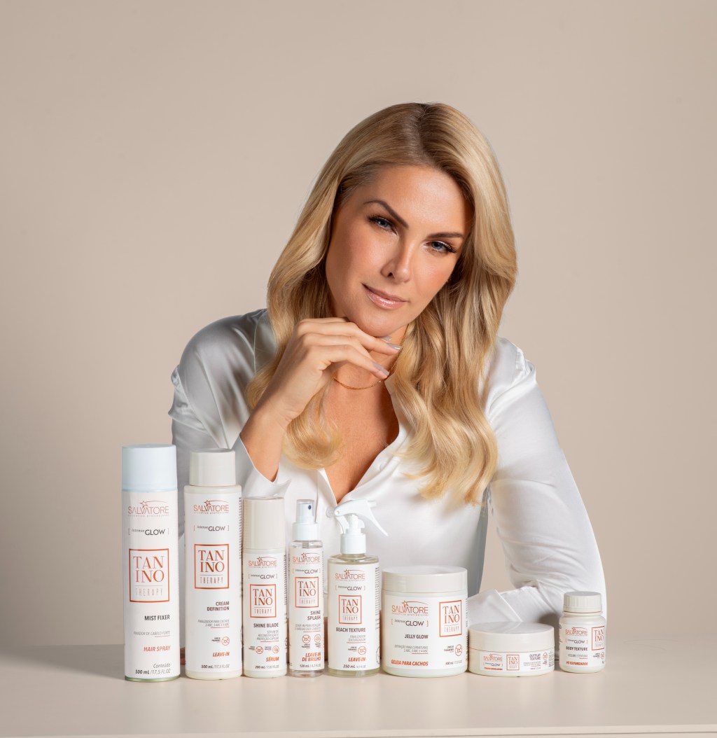 Ana Hickmann assina linha de finalizadores da Salvatore Cosméticos, Intense&nbsp;Glow