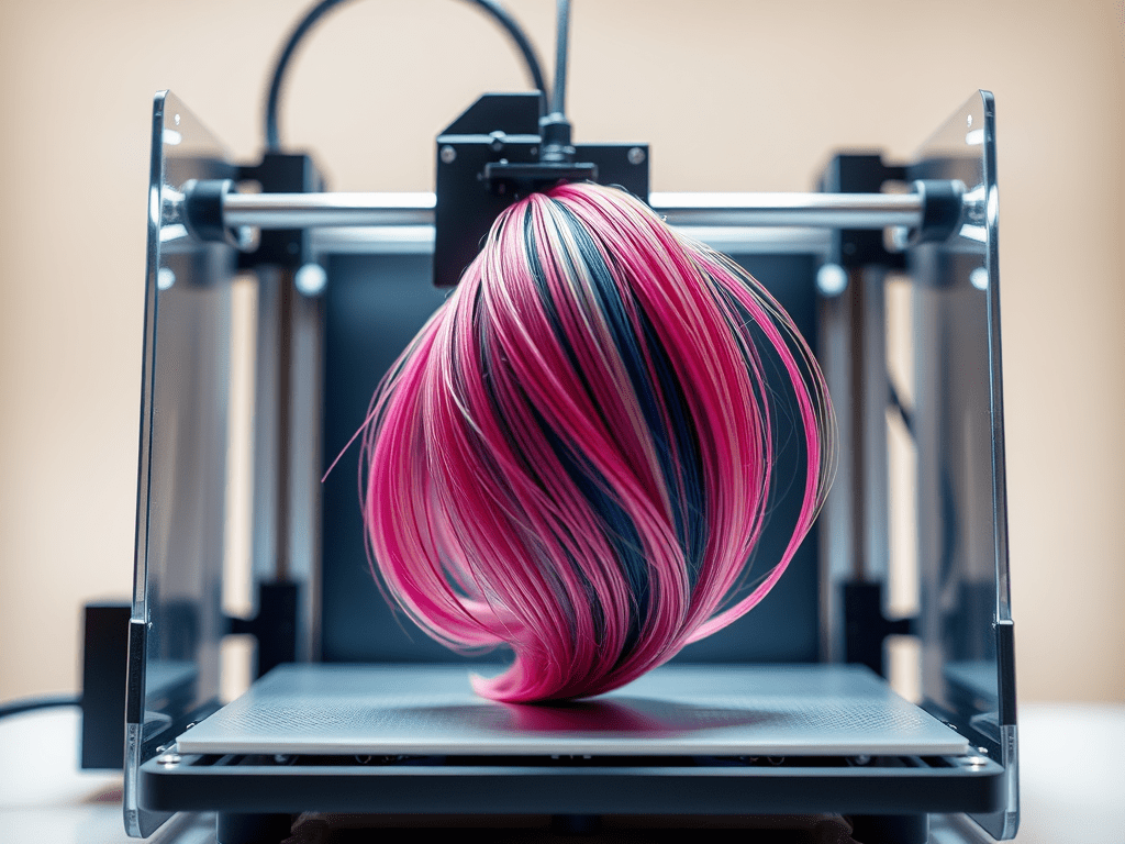 Cabelos Impressos em 3D? Tecnologia Revoluciona Alongamentos e Próteses&nbsp;Capilares